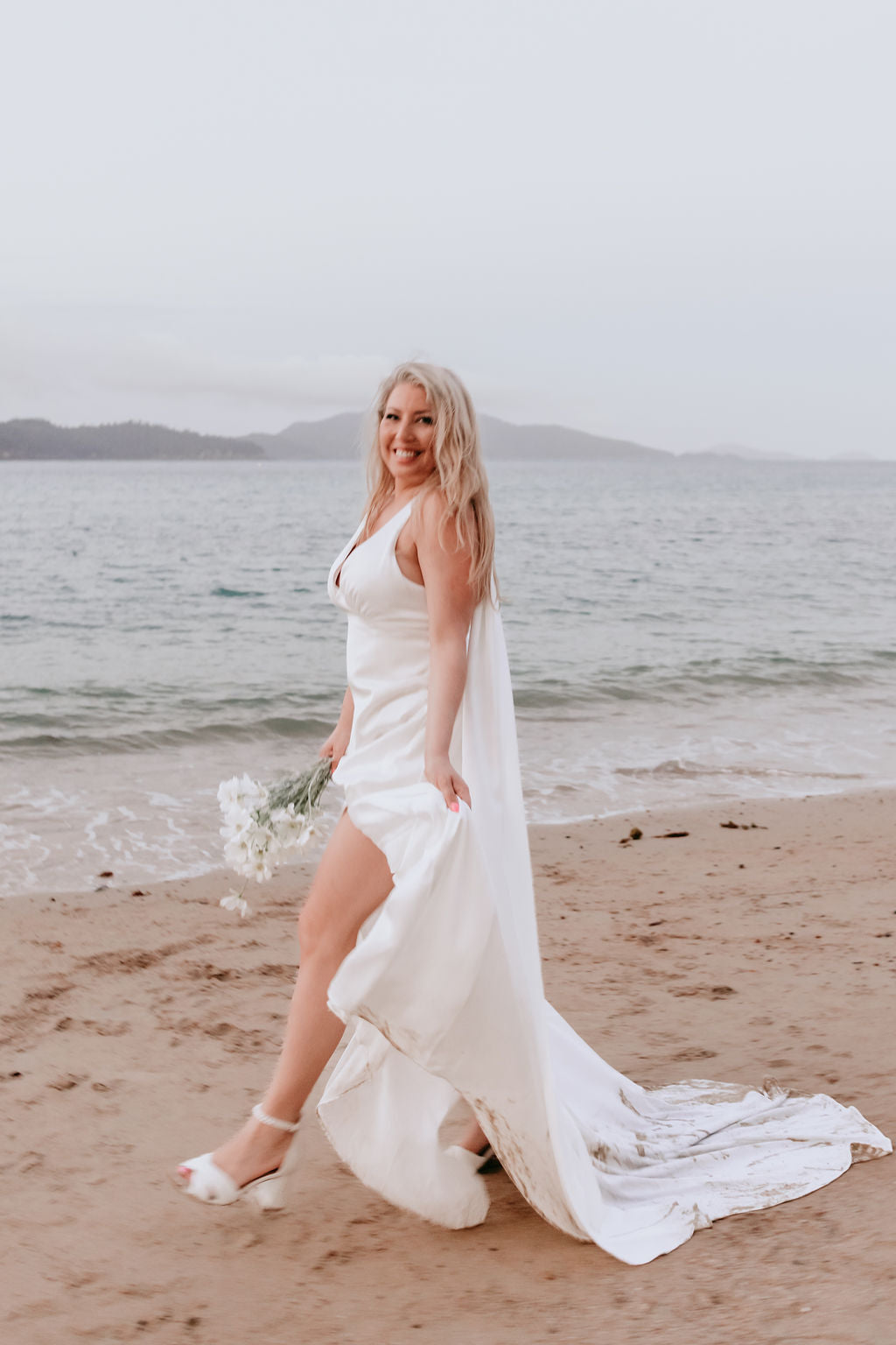 MIAMI Beach Wedding Dress, $920! Cape veils float in the wind. Micro Wedding and Elopement Bridal Gowns designed in Byron Bay Sarah-Jane Byron Bridal MIAMI Beach Wedding Dress, $920! Cape veils float in the wind. Micro Wedding and Elopement Bridal Gowns designed in Byron Bay Sarah-Jane Byron Bridal